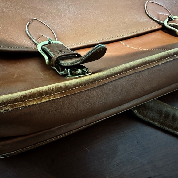 Vintage COACH No. 233-5678 Briefcase – Made in USA – Glove-Tanned Leather – - Picture 9 of 11